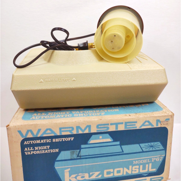 VTG Kaz Consul Safeguard Vaporizer Humidifier P67 Original Box Auto Off Tested - Picture 4 of 10